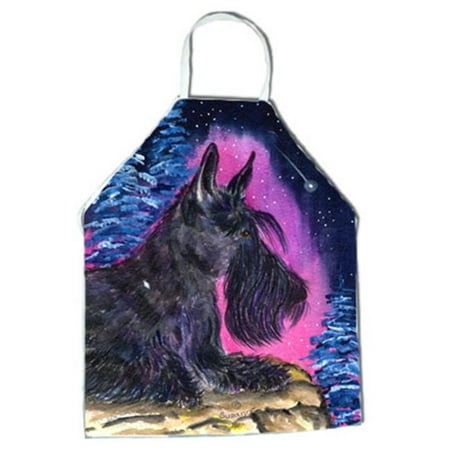 

Starry Night Scottish Terrier Apron - 27 x 31 in.