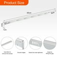 thumbnail image 2 of Uxcell Stove Gap Covers, Kitchen Stove Gap Filler, Aluminum Oven Gap Cover 25.59 in Length, Silver, 2 of 6
