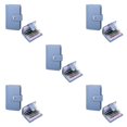 thumbnail image 1 of relayinert Compact Card Holder Bag Lightweight And Small Occupation Easily Fit In Bag Card Bag Wallet Blue 5Set, 1 of 6