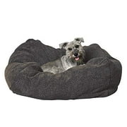 K&H Pet Products Cuddle Cube Pet Bed, Gray, Small/24" x 24"