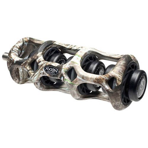 Axion Archery Hybrid Limb Damper for Split Limb Bow, Black, Large