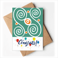 thumbnail image 1 of Green s Mexico Totems Ancient Civilization Wedding Cards Congratulations Greeting Envelopes, 1 of 3