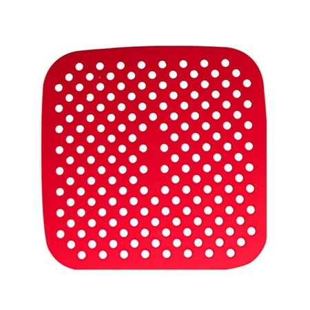 

Kitchen Reusable Silicone Air Fryer Liners with Air Fryer Magnetic Cheat Sheet Easy Clean Accessories Non Stick Accessory Parchment Paper Replacement