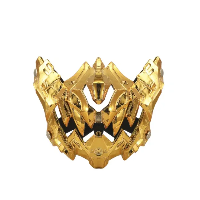 European And American Hot Sale Carnival Party Christmas Halloween Golden MaskGoldNosize Gao Jinjia unisex