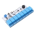 thumbnail image 1 of Voice Recognition Relay, US516P6 Offline Voice Recognition Chip, Type C Interface, 5.08mm Screw Wiring Socket, Self Locking Mode, LED, Audio Relay for Smart Appliance, 1 of 7