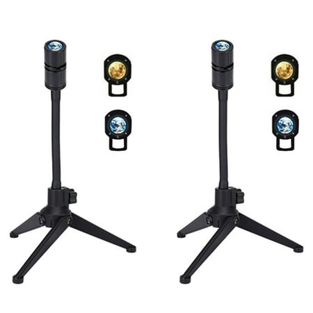 

2X Moon Earth Projection LED Lamp Projector Night Lights Home Decor Adults/Kid Gift