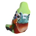 thumbnail image 2 of Wukai Flying Frog On Branch Full Set Car Seat Covers with Soft Padding Universal Auto Front Seats Protector and Cushion Mat, 2 of 5