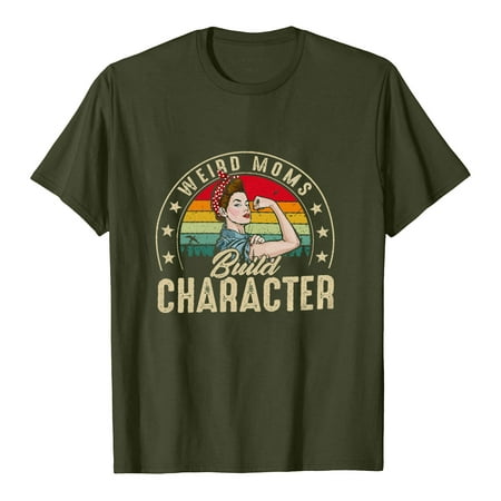 

Women Rights T-Shirt Grow A Pair Floral Letter Printed Feminist Shirts Leopard O Neck Short Sleeve Vintage Tees