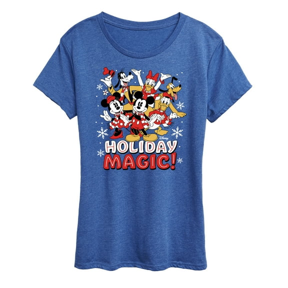 Disney - Holiday Magic - Women's Short Sleeve Graphic T-Shirt