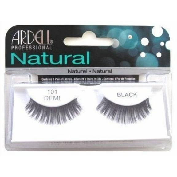 Ardell Natural Lashes #101 Demi Black (6 Pack)