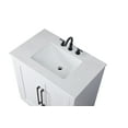 thumbnail image 5 of Elegant Kitchen and Bath 30 inch Single Bathroom Vanity in White, 5 of 7