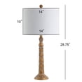 thumbnail image 6 of JONATHAN Y Blanche 28.7" Resin LED Table Lamp, Antique Gold, JYL3032A, 6 of 7