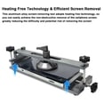 thumbnail image 2 of Aluminum Alloy Heating Free Screen Removal Tool Suction Cups Type Cellphone Screen Separation Jig Non-destructive Screen Remover Compatible with Both Android iOS Cellphones, 2 of 7
