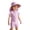 Light Purple, variant on LILIYA Girl Swimwear Swim Suit Girls Swimwear For Toddlers And Girls: Summer Piece Sunscreen Swim For Young Children Lightweight Bathing For Girls