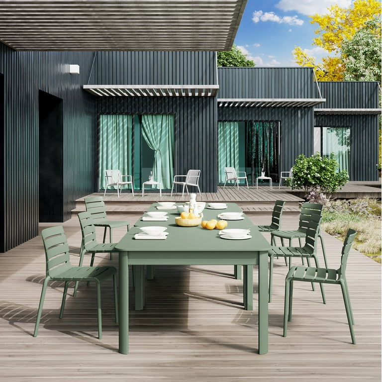 椅子 IDEE LANGUE STACKING CHAIR Green 在庫限り】LANGUE STACKING