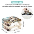 thumbnail image 5 of Horse Square Portable Jewelry Box Organizer for Rings, Earrings, Necklaces, Bracelets - Travel Must-Have for Girls and Women, 5 of 6