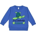 thumbnail image 2 of Inktastic Fort Lauderdale, Florida Happy Sea Turtle Toddler Sweatshirt, 2 of 4