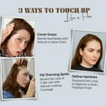 thumbnail image 7 of (5 pack) Herbishh Koloret Quick Root Touch Up Hair Color Spray Medium Brown (74.5g), Instant Gray & Medium Brown Root Cover Up, Temporary Hair Color Spray, Lightweight Non-Sticky Dye Mist, Travel Aerosol, 7 of 7