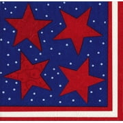 Paper Napkins 11130L Stary Night July 4th Napkins