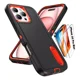 thumbnail image 1 of Funda Uso Rudo Soporte Para iPhone + 2 Micas De Pantalla, 1 of 8