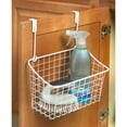 thumbnail image 6 of Spectrum Diversified Over-the-Cabinet Large Basket Organizer, Steel, Black, 6 of 9