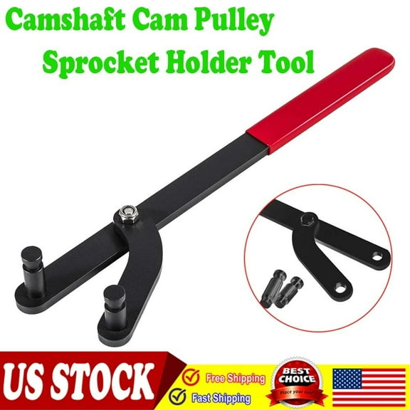 Universal Cam Pulley Holder Holding Tool Fits for Honda, Toyota, Ford, GM, Volvo
