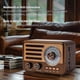thumbnail image 4 of Retro Radio Mini FM/AM/SW Radio Receiver Vintage Bluetooth Speaker, 4 of 5