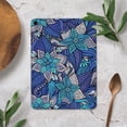 thumbnail image 4 of DesignSkinz Floral Blues Full-Body Skin Decal Wrap Cover for iPad 4th Gen (A1458/A1459/A1460), 4 of 4
