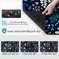 thumbnail image 3 of 2 Pack Dish Drying Mat Drying Mat for Kitchen Counter, Coffee Mat Coffee Maker Mat Dish Drying Mats for Kitchen Counter 19.5x12Inch Dish Drying Pad Ultra Absorbent and Non-Slip Coffee Machine Mat, 3 of 6