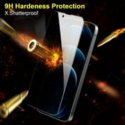 2-Pack Full Coverage Privacy Tempered Glass Screen Protector for iPhone 14 / iPhone 13 / iPhone 13 Pro