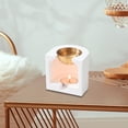 thumbnail image 6 of CoudarTitie Ceramic Essential Oil Burner Porcelain Oil Diffuser Decorative Fragrance Diffuse gold, 6 of 9