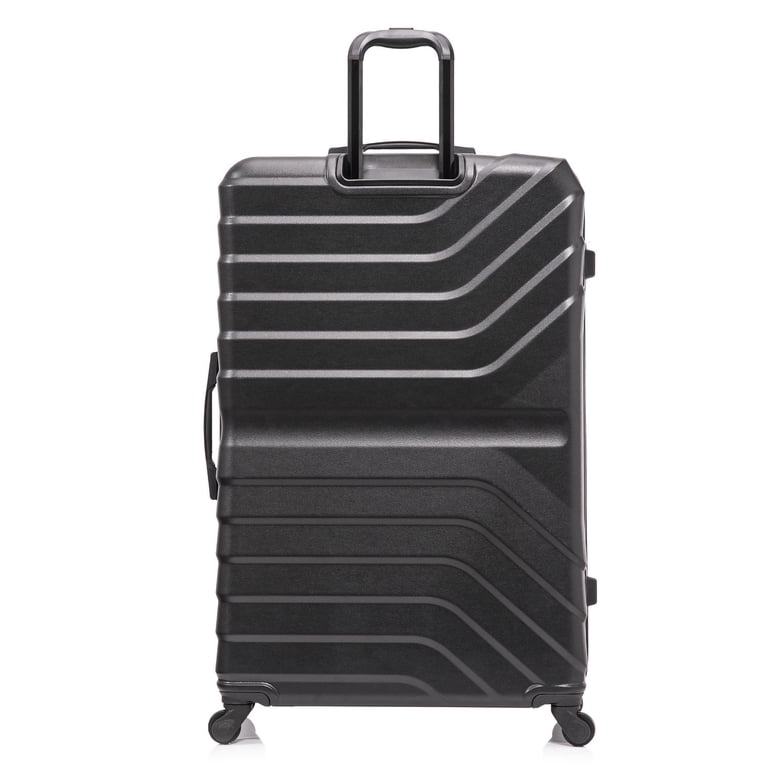 InUSA Aurum 32-Inch Hardside Checked Luggage, Black photo 7