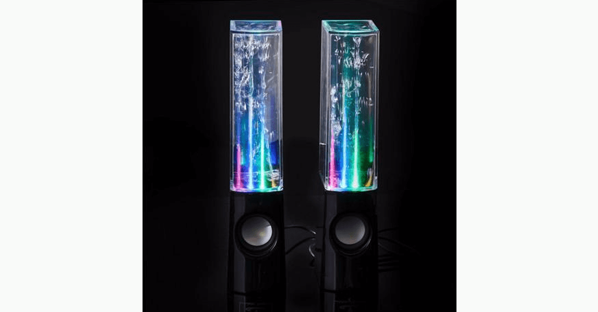 dancing water speakers walmart