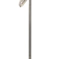 thumbnail image 3 of 62 Inch Floor Lamp, 3 Cylindrical Glass Shades, Antique Brass, Gold, 3 of 7