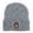 Light Gray, variant on OOOUM Unisex Highland Cow Embroidered Knit Beanie Soft Stretchy Warm Winter Skull Cap Outdoor Daily Casual Hat For Men Women Black