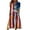 Yellow summer dresses for women, variant on Wycnly Summer Dresses for Women Fashion Loose Pocket Button Down Swing Tunic Independence Day Patriotic Maxi Dresses 2025 Short Sleeve V-Neck Star American Flag Print Long Formal Dress Pink XXXL