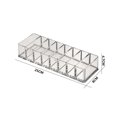 thumbnail image 1 of Caja de almacenamiento de cables, Organizador antipolvo para auriculares, Cargador eléctrico, gestión de suministros de oficina, 1 of 4