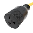 thumbnail image 3 of Parkworld 62633 Adapter Cord NEMA L6-15P 15AMP Plug to 20 AMP 6-20R (T-Blade 6-15R) Receptacle, 2FT, 3 of 3
