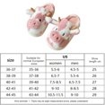 thumbnail image 2 of Zapatillas de vaca de lujosas zapatillas de vaca lácteos sin esfalles Combinadas de animales kawaii zapatillas de nubes suaves y suaves para interiores al aire libre, 2 of 9
