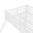 thumbnail image 6 of Twin XL over Queen Bunk Bed,Heavy Duty Metal Bunk Bed with 2 Side Ladders,Space-Saving/Noise Reduced/No Box Spring Needed,White, 6 of 11