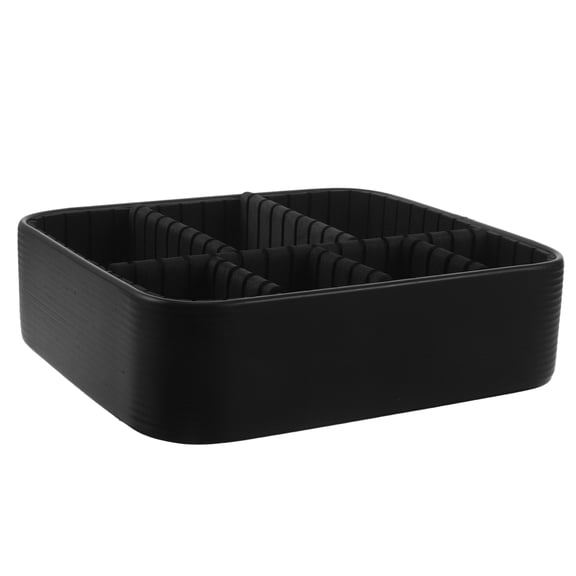OFFIGAM Travel Makeup Organizer Insert Divider for Beauty Case Compact Black
