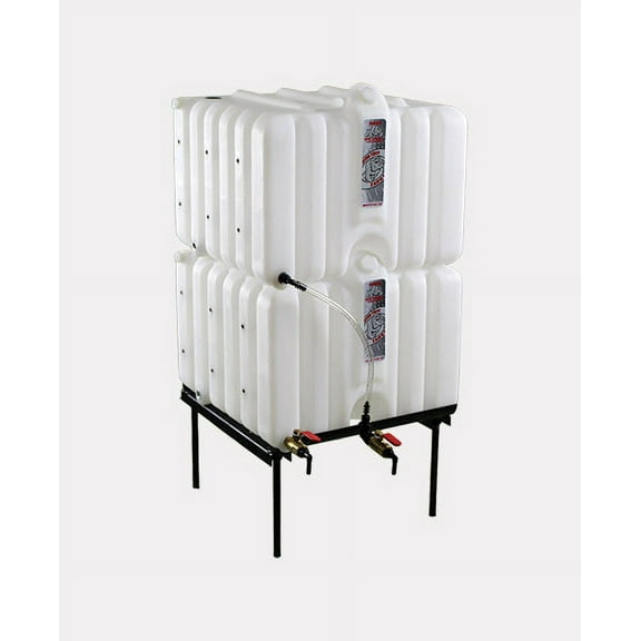 Rhino Tuff Tanks RTT-8224 MINI 4 Gallon tank RTT COMPLETE GRAVITY SYSTEM