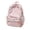 czb# c-Pink303, variant on CUZIBR Girls Star Moon Floral Print Backpack Lace Trim Front Pocket Cute School Bag Lightweight Daypack For Youth Students Daily School Outdoor Travel