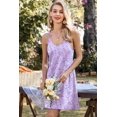 thumbnail image 6 of Ekouaer 2 Pack Nightgowns for Women Racerback Sleeveless Night Shirt Sexy Sleep Dress Spaghetti Strap Sleepwear, 6 of 6