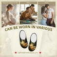thumbnail image 7 of Fotbe Magical Tarot Reading Pattern Women's Fuzzy Curly Fur Memory Foam Loafer Slippers Indoor Outdoor Slippers Winter Home Shoes-37/38, 7 of 7