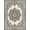 Gray Cream Pink, Pattern 2, variant on Design&I 4'x6' Washable Area Rug Vintage Distressed Lattice Border Scroll Ornate Latticework Beige Boho Refined for Dorm Room, Living Apartment, Flatweave Daily Traffic Ready