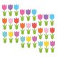 thumbnail image 5 of unbranded 90Ud Decoraciones Con Flores De Papel Multicolor Para Tableros Y Manualidades Con Primaveral, 5 of 8