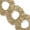 Beige, variant on Scrunchies Cotton Knit Jumbo Size 3-Pack Ponytail Holder Made in USA Scrunchie King Rust