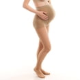 thumbnail image 2 of Gabrialla Sheer Maternity Graduated Compression Pantyhose, Medium Support 20-22 mmHg: H-260, 2 of 8
