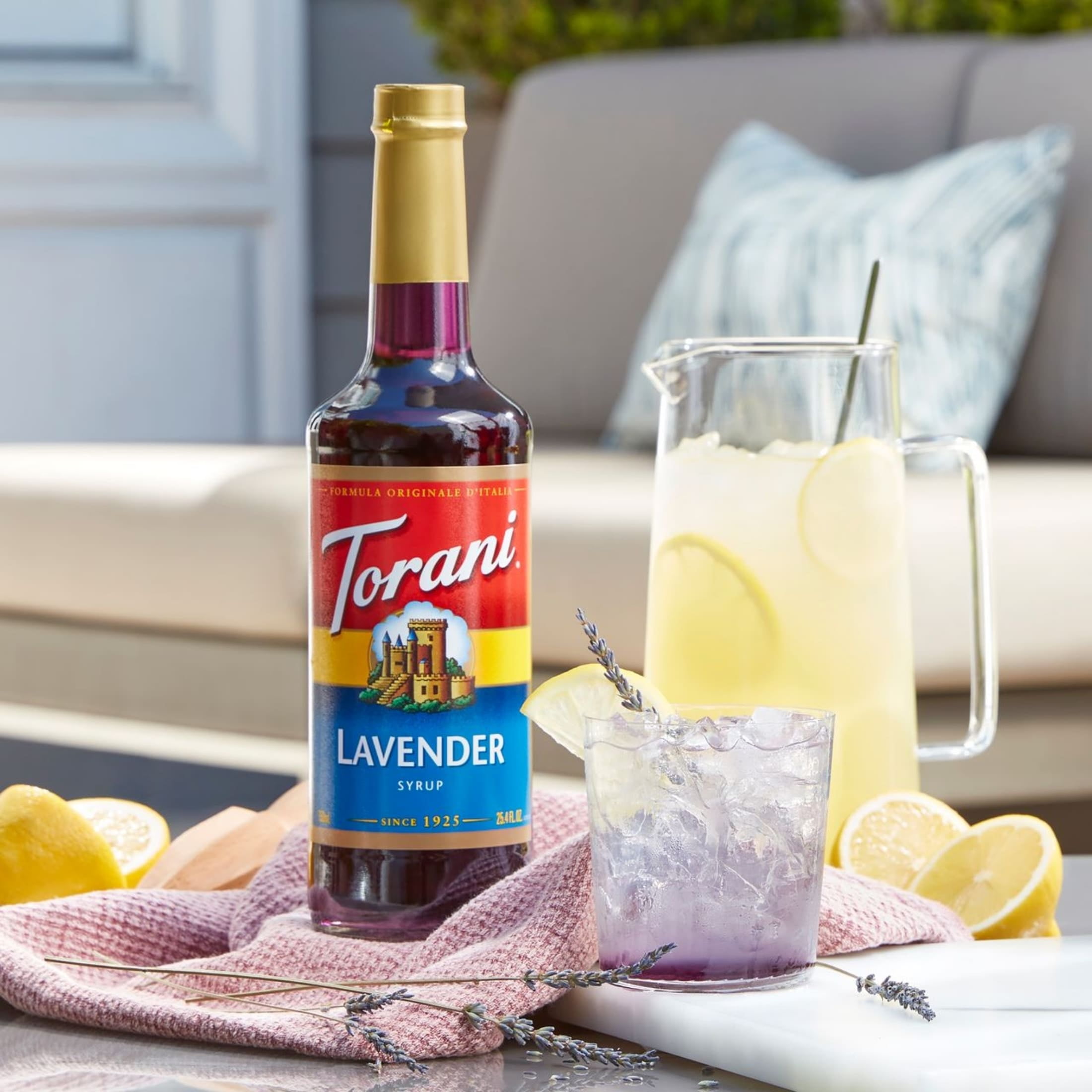 Torani Lavender Syrup, 25.4 oz-4 Pack